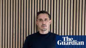 Gary Neville bandeira Reino Unido — foto ilustrativa