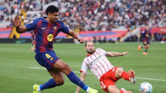 Barcelona vence Girona com gol de Araújo — foto ilustrativa