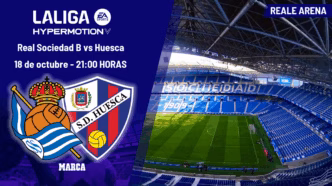 Real Sociedad B x Huesca — foto ilustrativa