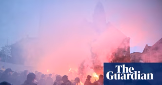 Maccabi Tel Aviv fãs banidos Aston Villa — foto ilustrativa
