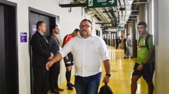 Fred Cascardo, novo gestor da base do Cruzeiro, em foto durante passagem pelo América-MG.