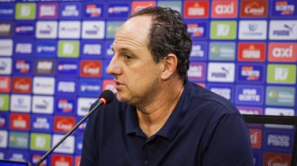Rogério Ceni em entrevista coletiva após a vitória do Bahia sobre o Grêmio.