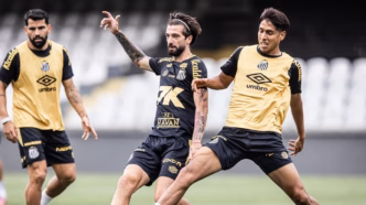 Alexis Duarte desfalca Santos — foto ilustrativa