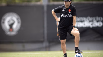 Vasco treina após Data Fifa — foto ilustrativa