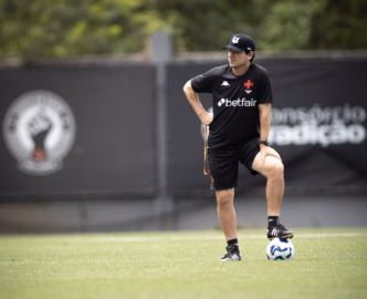 Vasco treina após Data Fifa — foto ilustrativa