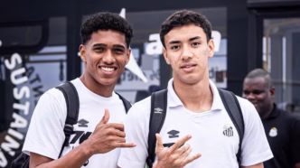 Gabriel Bontempo voltou a ser relacionado no Santos para a partida contra o Ceará.