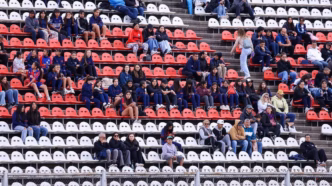 Público em jogo da Libertadores Feminina em Buenos Aires.