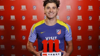 Julián Álvarez Atlético de Madrid — foto ilustrativa