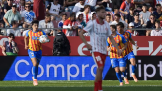Gol Diego López 1-1 Girona Valencia — foto ilustrativa