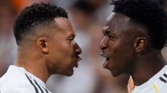 Mbappé declara apoio a Vini Jr. — foto ilustrativa