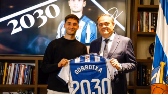 Jon Gorrotxategi Real Sociedad — foto ilustrativa