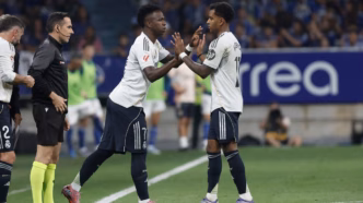 Vinicius Jr. e Rodrygo — foto ilustrativa
