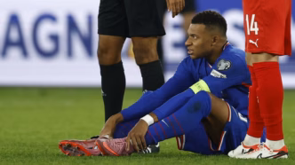 Mbappé lesão — foto ilustrativa