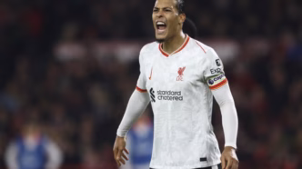 Van Dijk critica saídas no Liverpool — foto ilustrativa