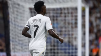 Vinícius Jr. contra Getafe — foto ilustrativa