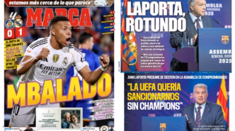 portadas esportivas — foto ilustrativa