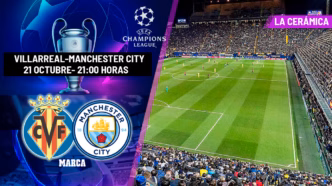 Villarreal x Manchester City — foto ilustrativa
