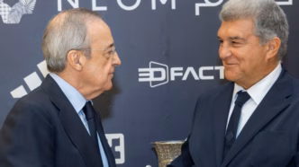 Laporta e Florentino — foto ilustrativa