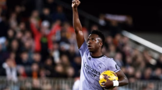 Valencia processa Netflix Vinicius Jr — foto ilustrativa