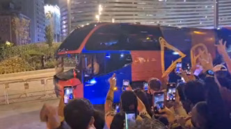 Ônibus do Barcelona no Bernabéu — foto ilustrativa