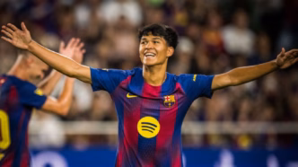 Jovens talentos do futebol espanhol — foto ilustrativa