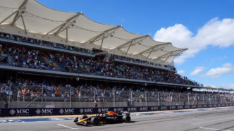 Max Verstappen compete no GP dos EUA de Fórmula 1 em Austin.