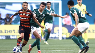 Flamengo e Palmeiras — foto ilustrativa