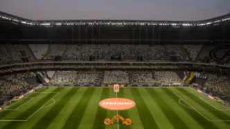 Arena MRV, estádio do Atlético-MG, recebendo jogo contra o Sport.