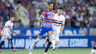 Fortaleza x São Paulo em jogo do Brasileirão