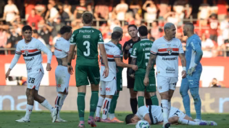 Arbitragem foi tema central do clássico entre São Paulo e Palmeiras.