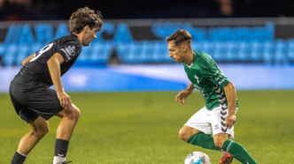 Bryan Zaragoza e Jutglà Celta — foto ilustrativa