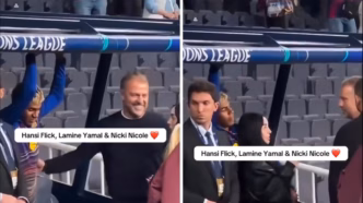 Flick, Lamine Yamal e Nicky Nicole — foto ilustrativa