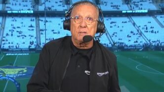 Galvão Bueno alertou sobre o Palmeiras no Brasileirão