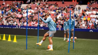 Atlético de Madrid treina em campo aberto — foto ilustrativa