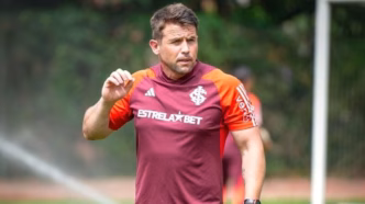 Luiz Rodrigo, preparador físico das Gurias Coloradas do Internacional.