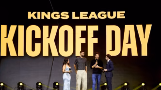 Evento de kickoff da Kings League no Rio de Janeiro.
