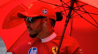 Lewis Hamilton em ação durante o GP da Áustria de Fórmula 1.