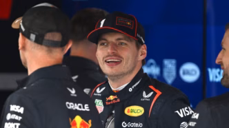 Max Verstappen nos preparativos para os treinos do GP do Canadá.