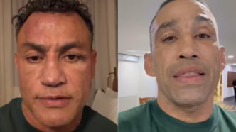 Popó e Fabrício Werdum aparecem juntos em vídeo, selando a paz após confusão.