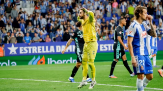 Pau López gesto Espanyol — foto ilustrativa