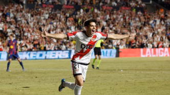Fran Pérez no Rayo Vallecano — foto ilustrativa
