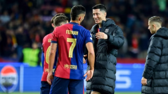 Ferran Torres e Lewandowski — foto ilustrativa