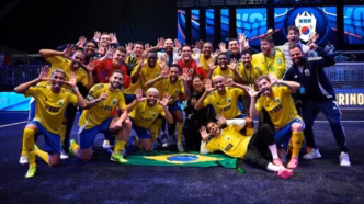 Brasil campeão da Kings League World Cup com Gaules como técnico