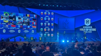 Brasil definido no grupo D da Kings World Cup Nations.