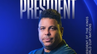 Ronaldo Fenômeno anunciado como presidente do Brasil na Kings League