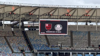 Flamengo e Palmeiras em campo para decisão do Brasileirão.