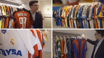 Camisetas de Futebol Retrô — foto ilustrativa