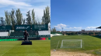 CD Toledo exibe gramado — foto ilustrativa