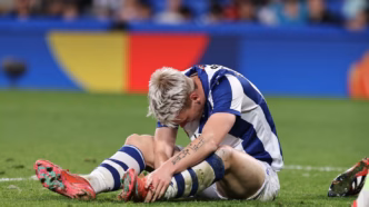 Oskarsson lesão Real Sociedad — foto ilustrativa