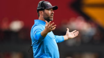 Brian Callahan, técnico recém-demitido do Tennessee Titans.